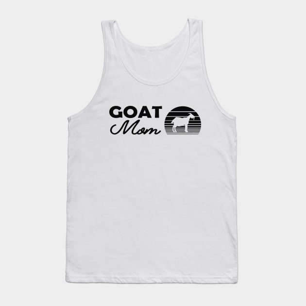 Goat Mom Tank Top by KC Happy Shop